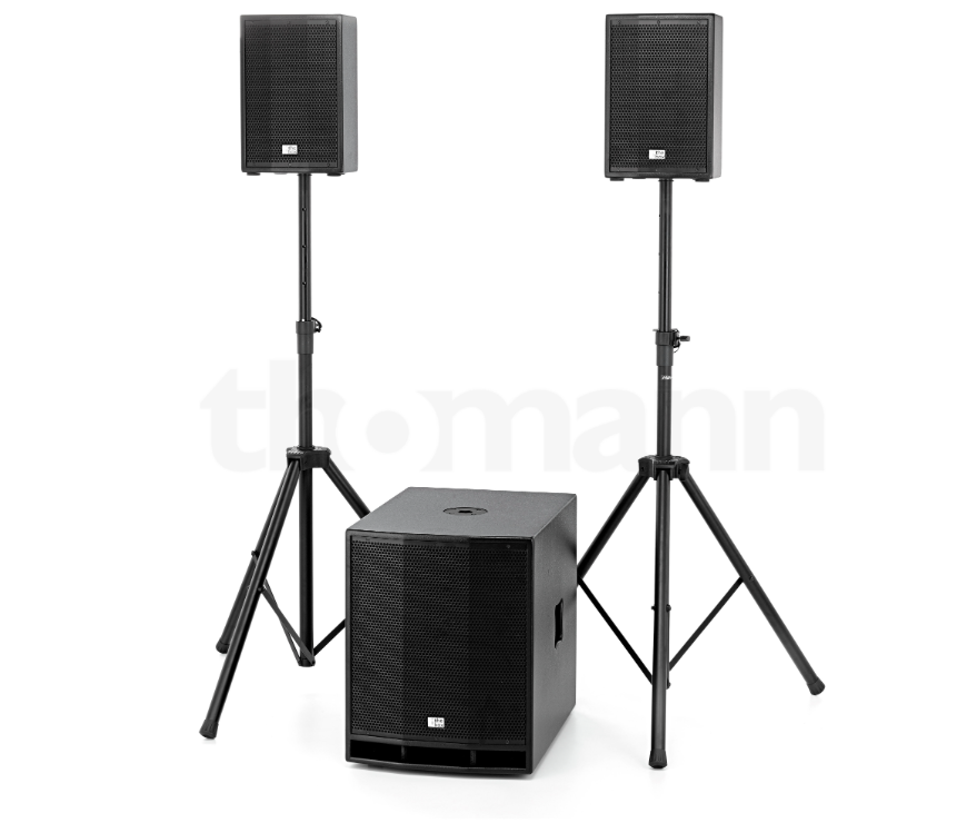PA-Anlage inkl. Subwoofer (8-Zoll / 15-Zoll) PA-Anlage inkl. Subwoofer (8-Zoll / 15-Zoll)